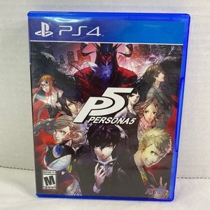 Persona 5 (P5) for PS4 - Case and Disc - VG